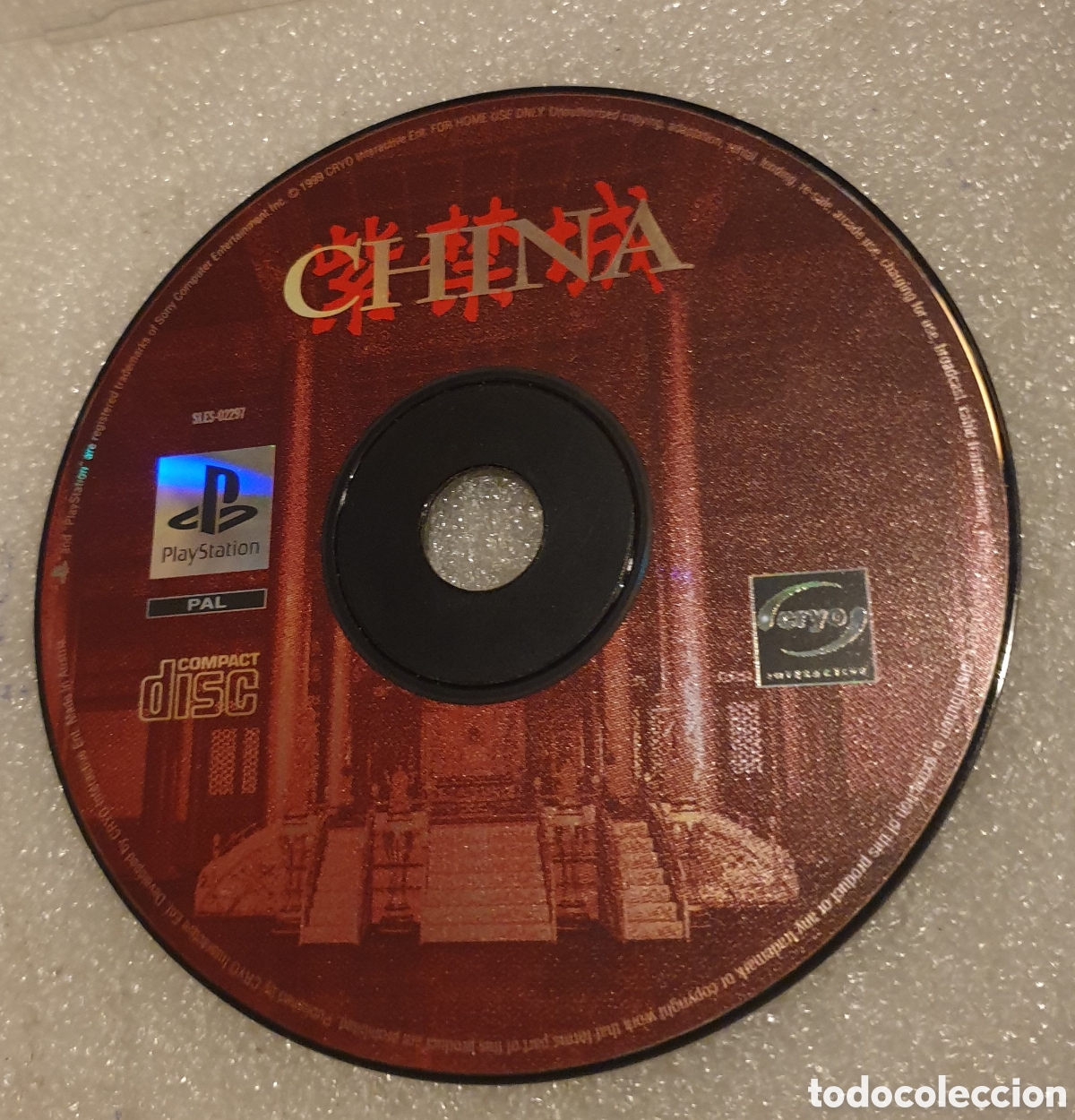 Videojuegos y consolas: China. PS1. SOLO EL CD - Foto 1