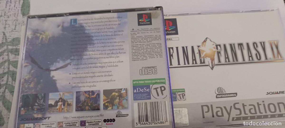 Videojuegos y consolas: Final Fantasy IX PS1 completo - Foto 4