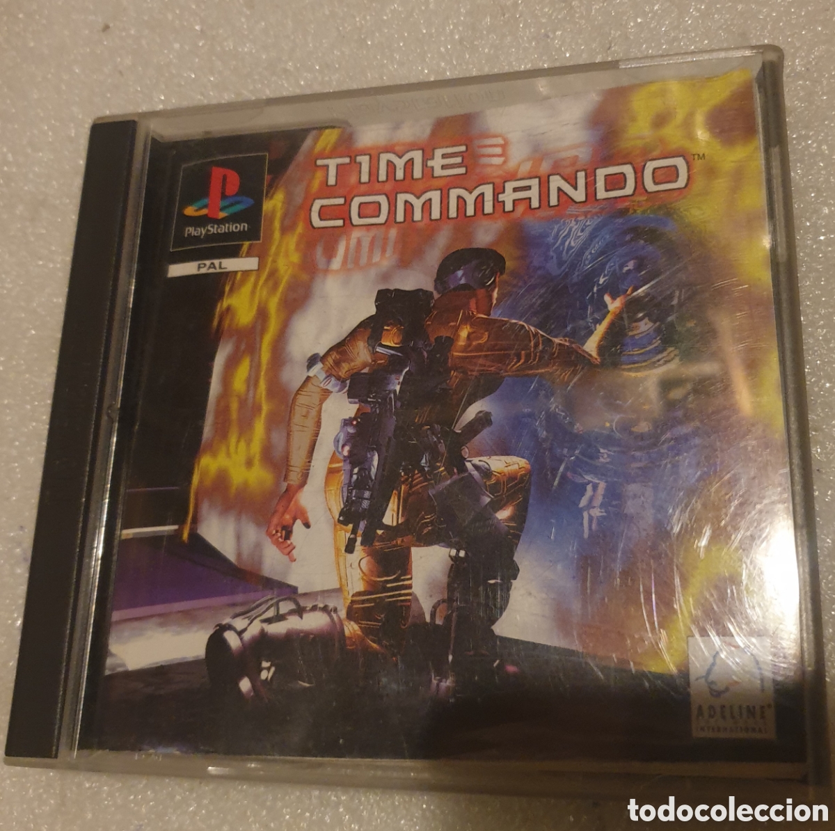 Videojuegos y consolas: Time commando. SOLO INSTRUCCIONES Y CAJA - Foto 1