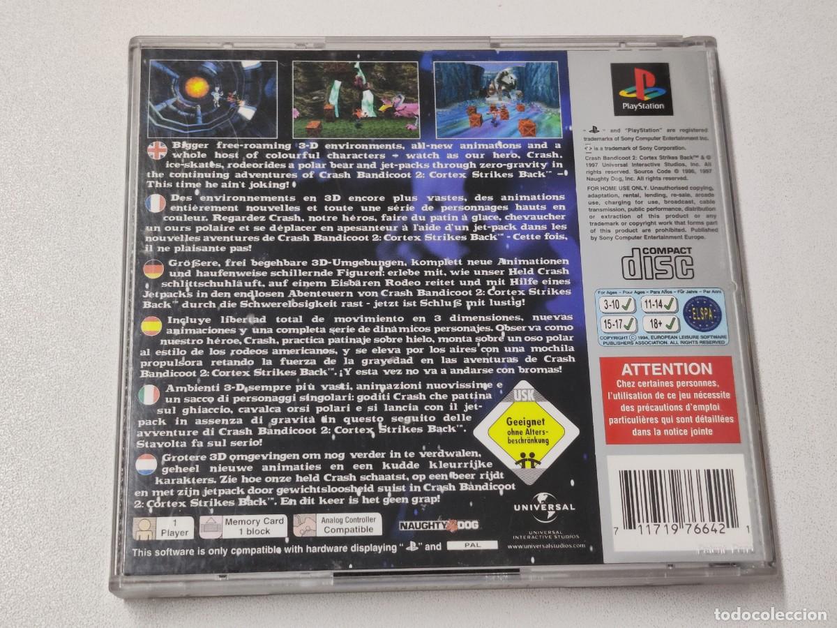 Videojuegos y consolas: CRASH BANDICOOT 2 CORTEX STRIKES BACK - Foto 3