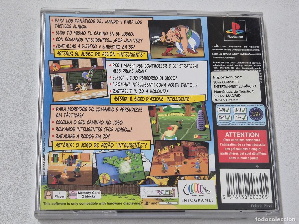 Videojuegos y consolas: ASTERIX . Playstation 1 - Foto 2