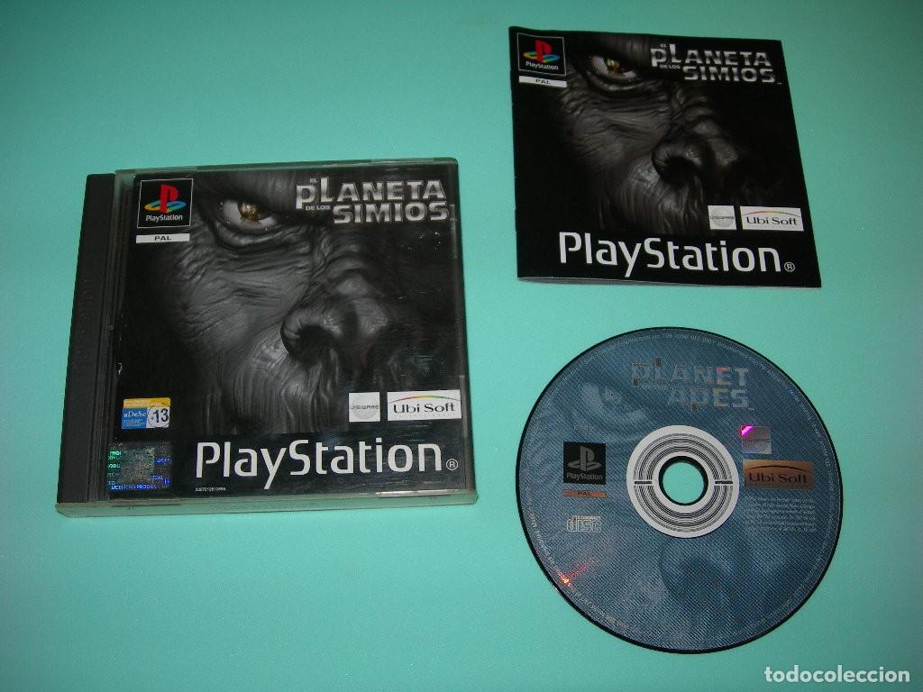 Videojuegos y consolas: DIF&Iacute;CIL JUEGO EL PLANETA DE LOS SIMIOS PARA CONSOLA SONY PLAY STATION 1 - PS1 PS ONE PSONE -