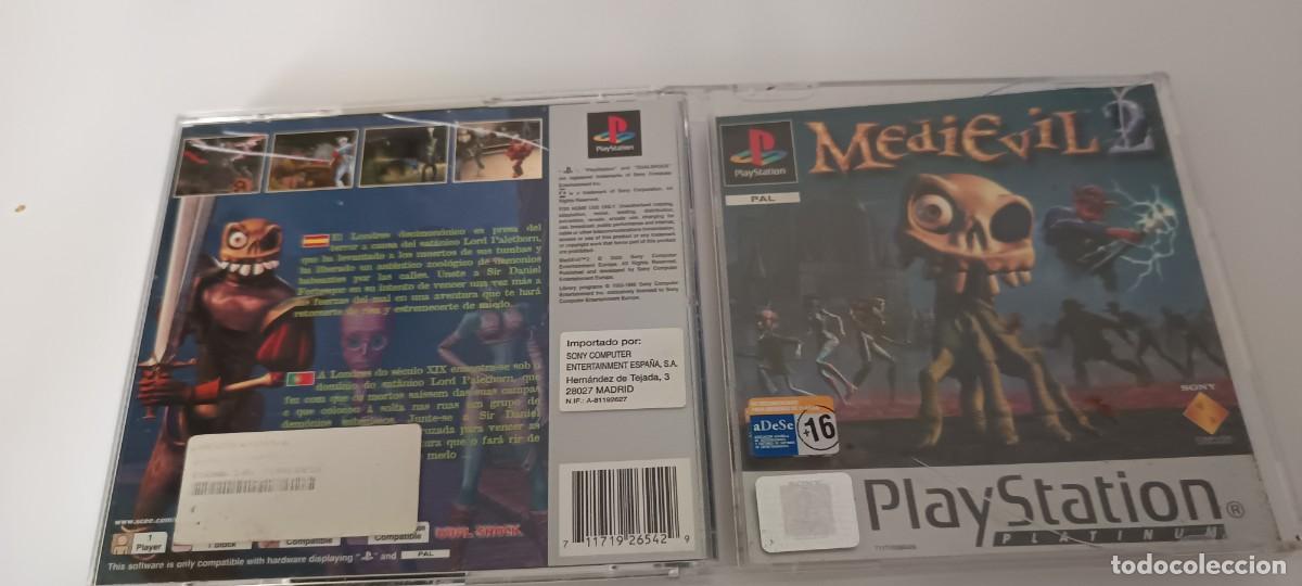 Videojuegos y consolas: Medievil 2 pal Esp PS1 - Foto 1