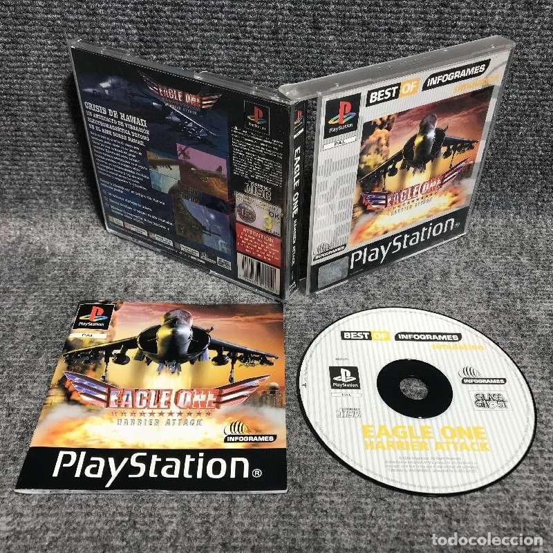 Videojuegos y consolas: EAGLE ONE HARRIER ATTACK SONY PLAYSTATION PS1 - Foto 1