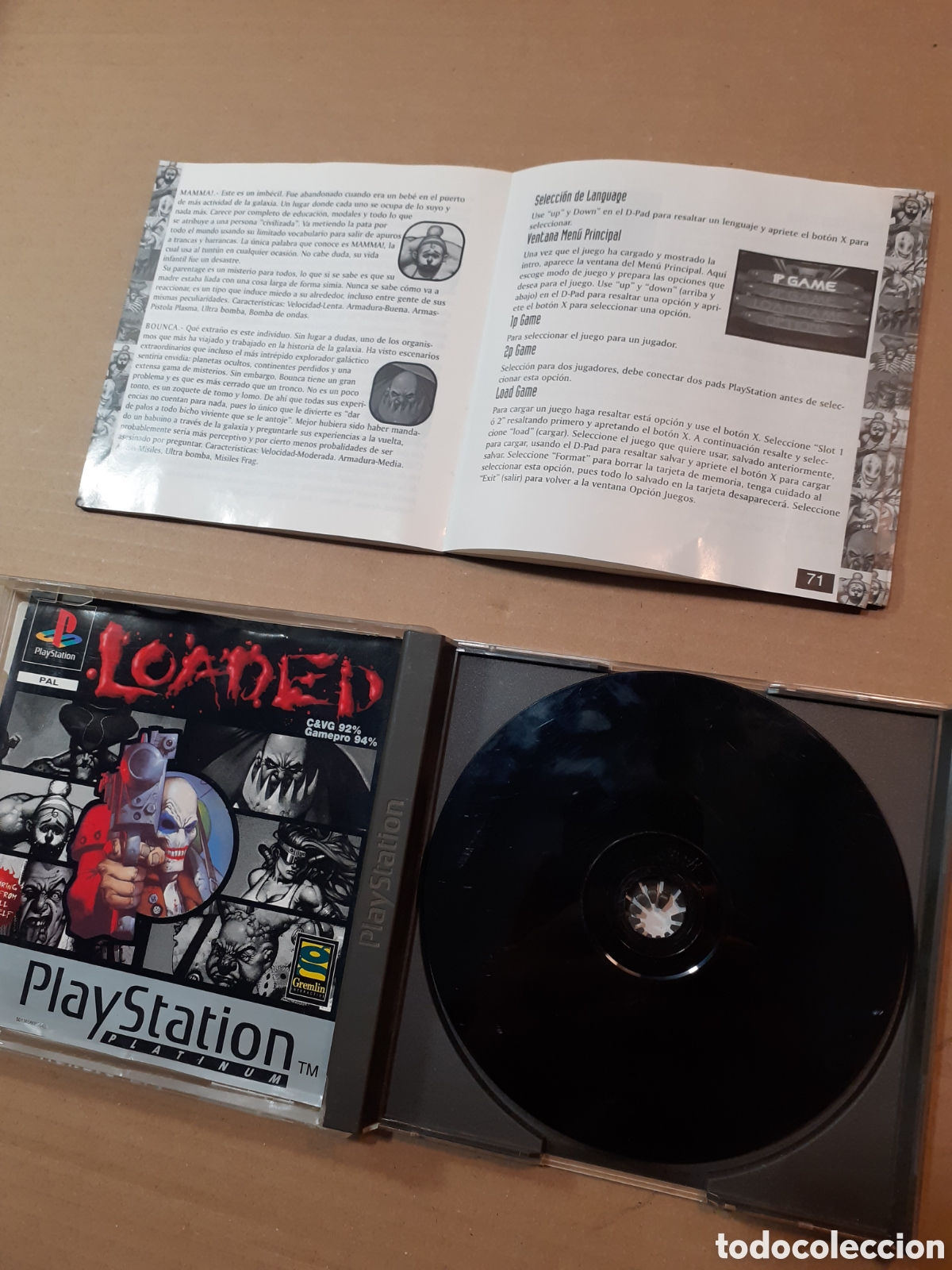 Videojuegos y consolas: Loaded. Ps1. Platinum. - Foto 4
