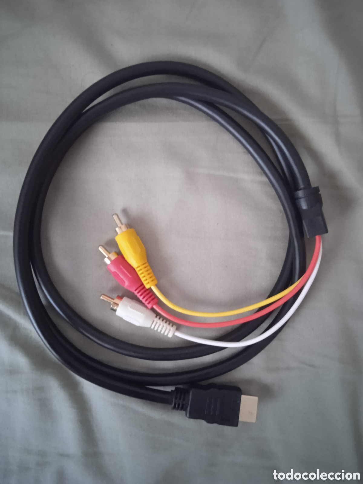 Videojuegos y consolas: Cable de video compuesto para Psx1 y Psx2 - Foto 1
