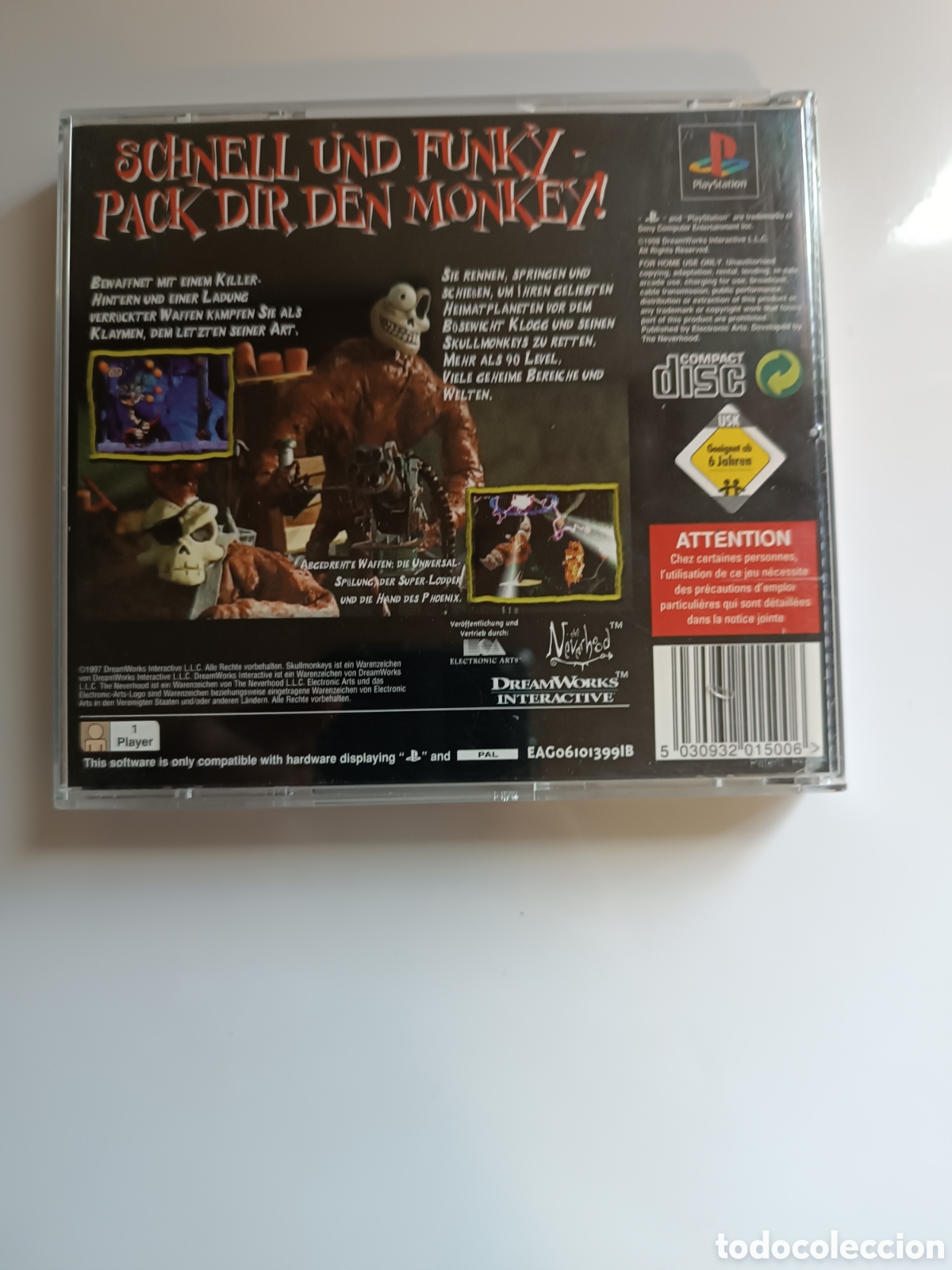 Videojuegos y consolas: Skullmonkeys PlayStation - Foto 2