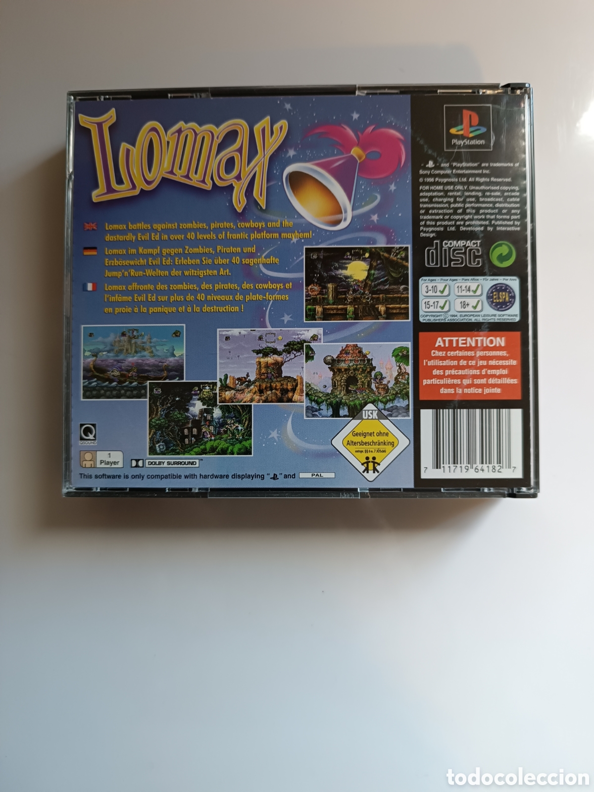 Videojuegos y consolas: Lomax PlayStation original - Foto 2