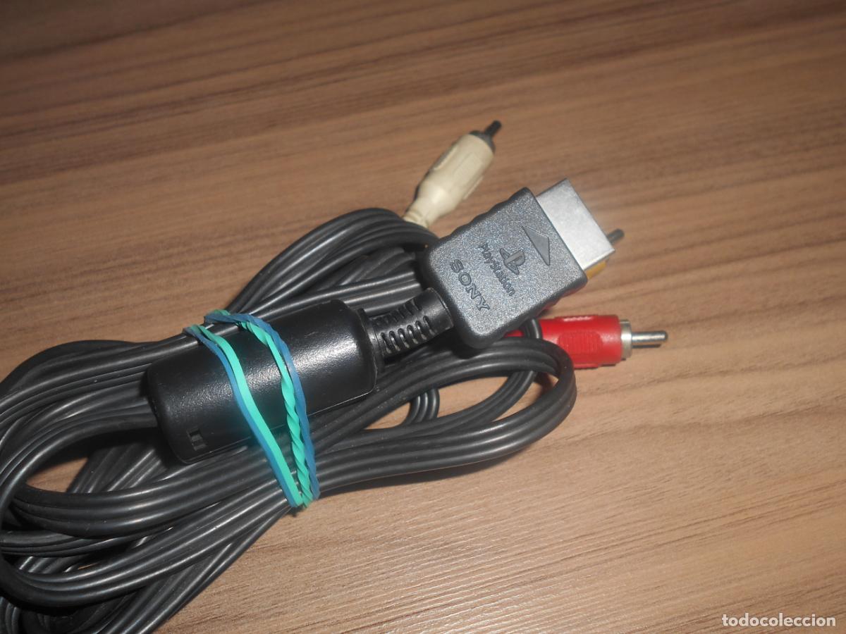 Videojuegos y consolas: Cable RF AV Original SONY PLAYSTATION - Foto 2