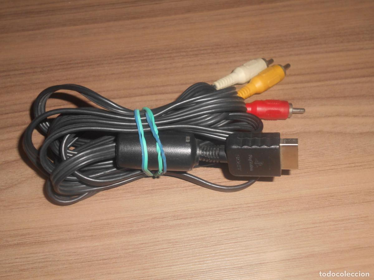 Videojuegos y consolas: Cable RF AV Original SONY PLAYSTATION - Foto 1