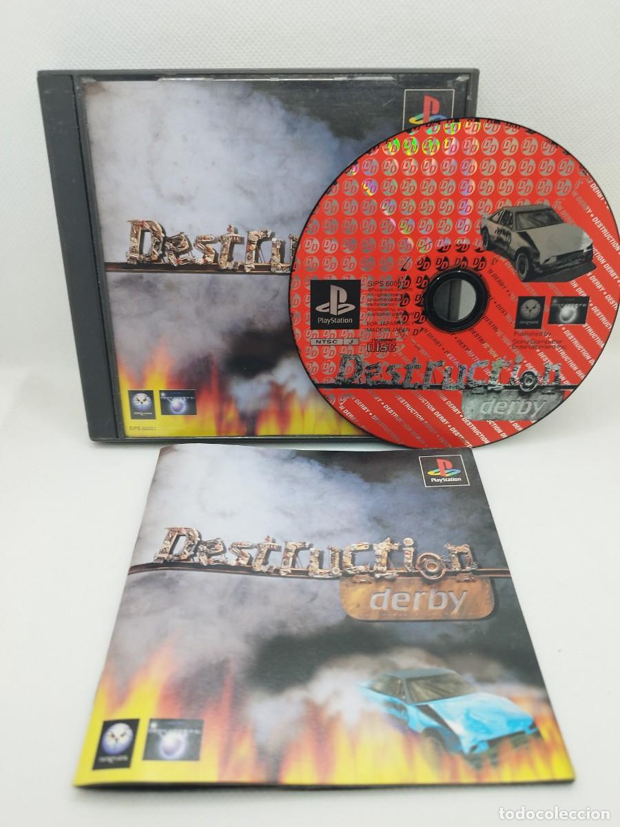 Videojuegos y consolas: Destruction Derby PS1 NTSC-J - Foto 1