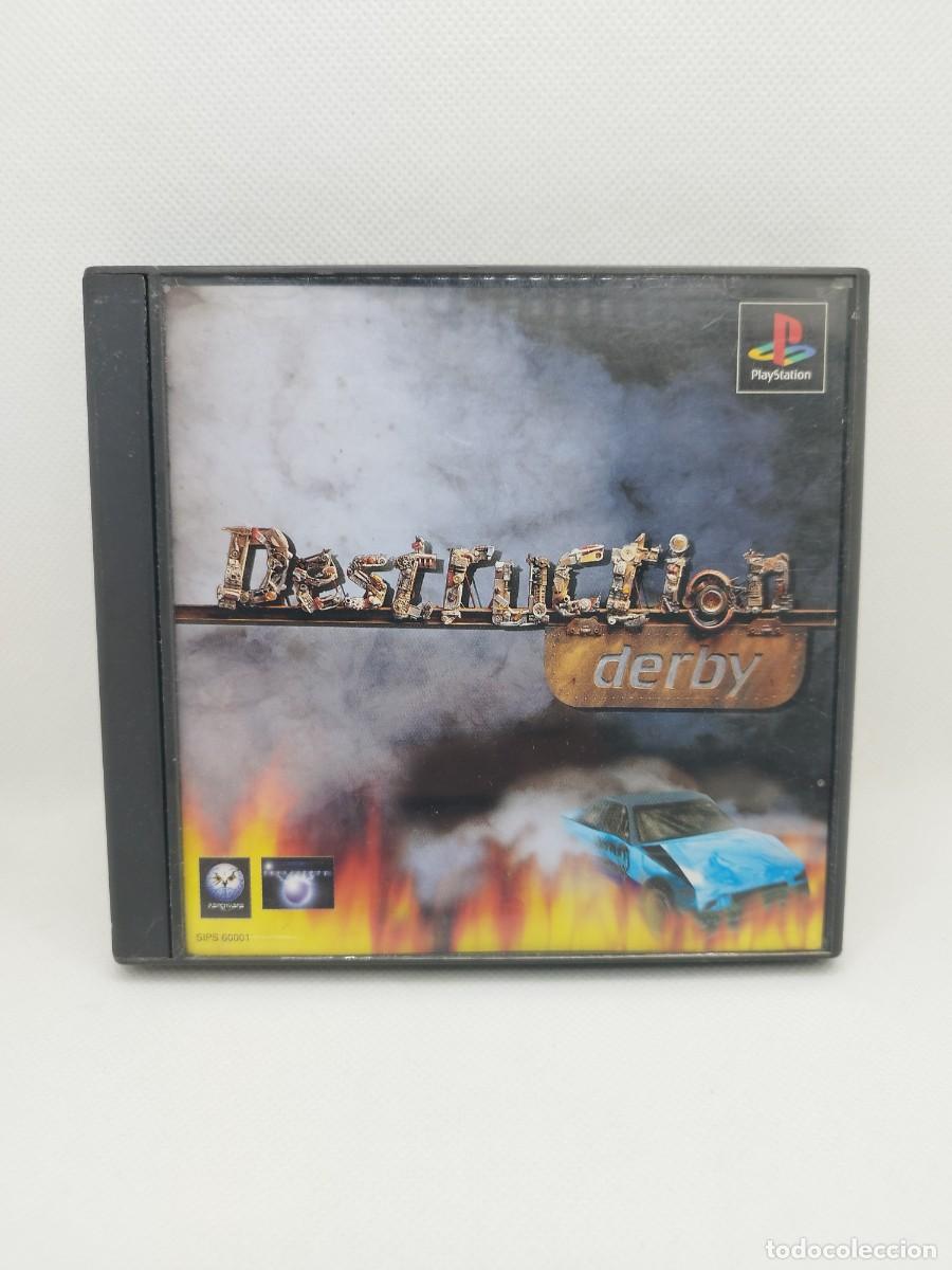 Videojuegos y consolas: Destruction Derby PS1 NTSC-J - Foto 2