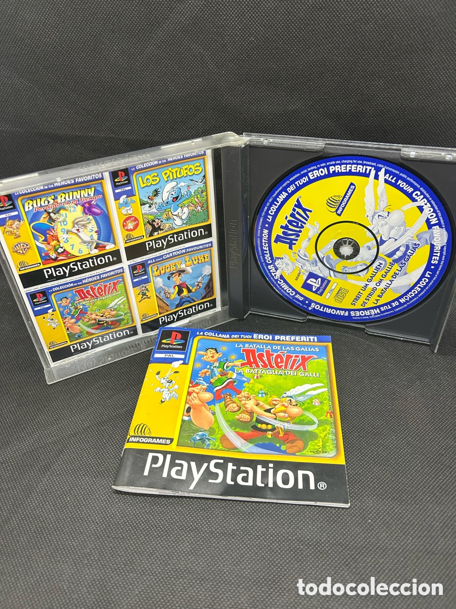 Videojuegos y consolas: PS1 Asterix La batalla de las Galias - Foto 3