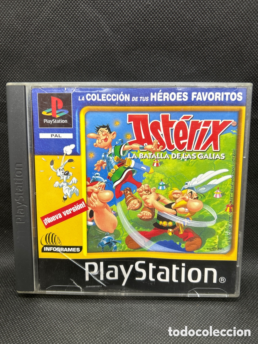 Videojuegos y consolas: PS1 Asterix La batalla de las Galias - Foto 1