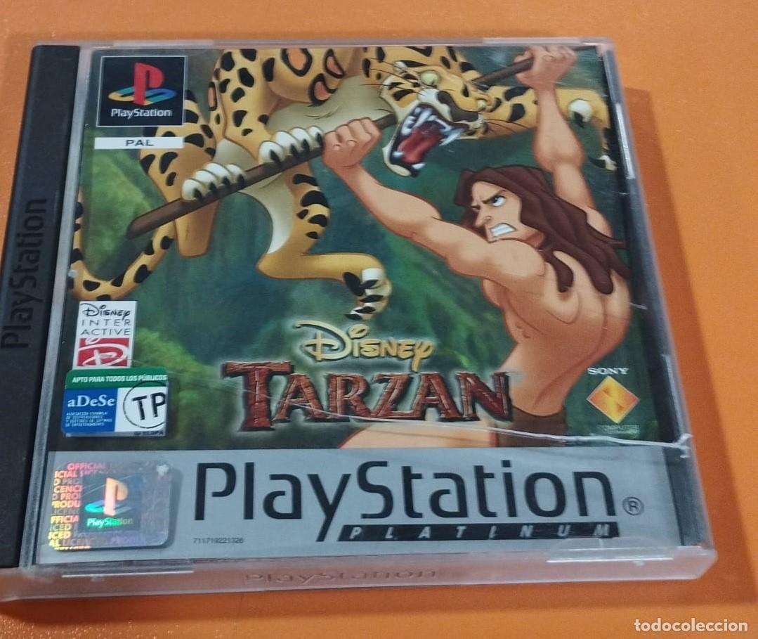 Videojuegos y consolas: Tarzan PSX (ESPA&Ntilde;A) SEMINUEVO - Foto 1