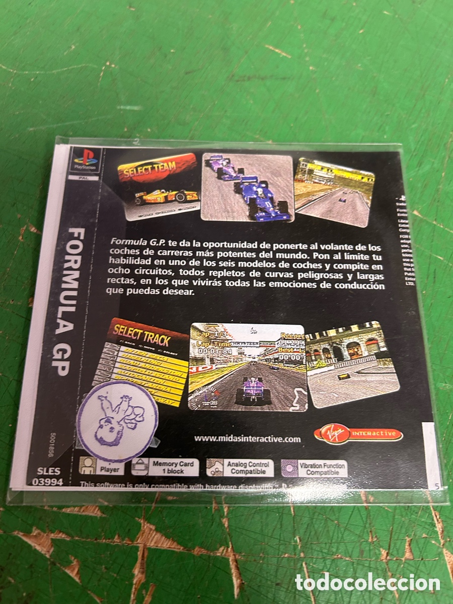 Videojuegos y consolas: PLAY STATION FORMULA I G P - Foto 2