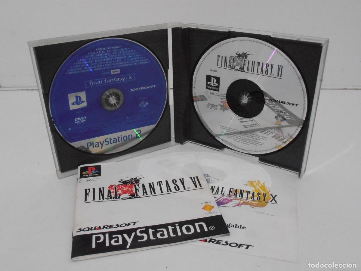 Final fantasy VI PS1 + Demo FFX - PAL FR - Jeux vidéo