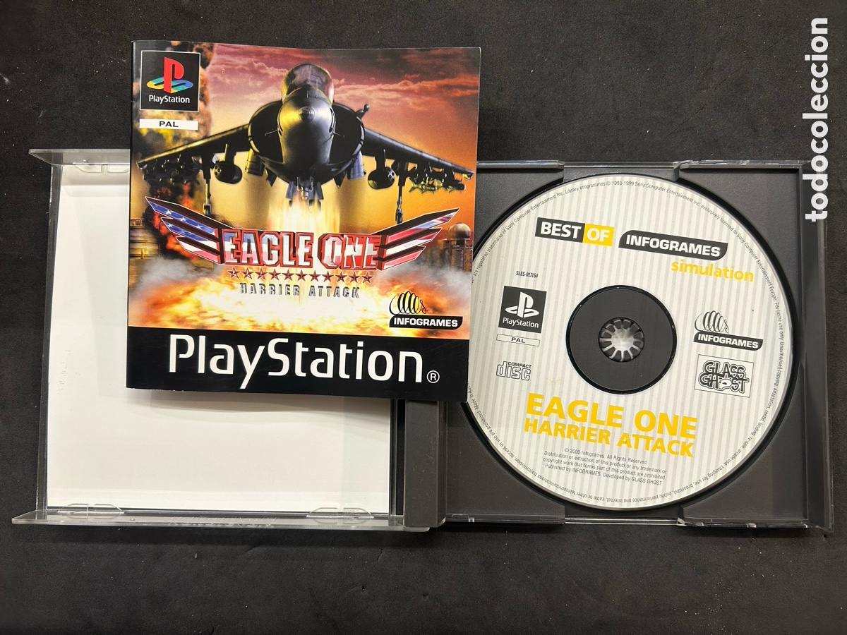 Videojuegos y consolas: PS1 Eagle one harrier attack - Foto 3