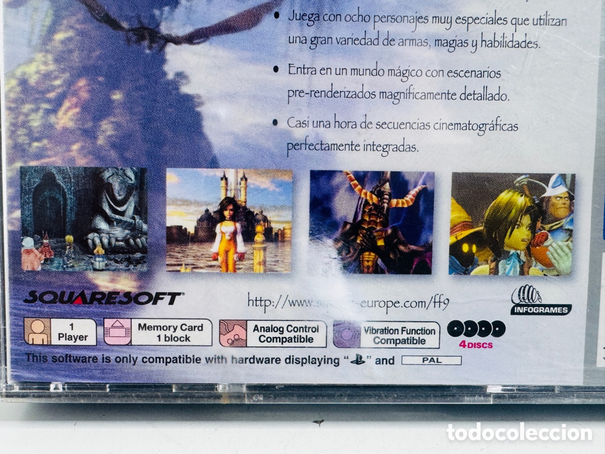 Videojuegos y consolas: Final Fantasy IX PlayStation - Foto 3