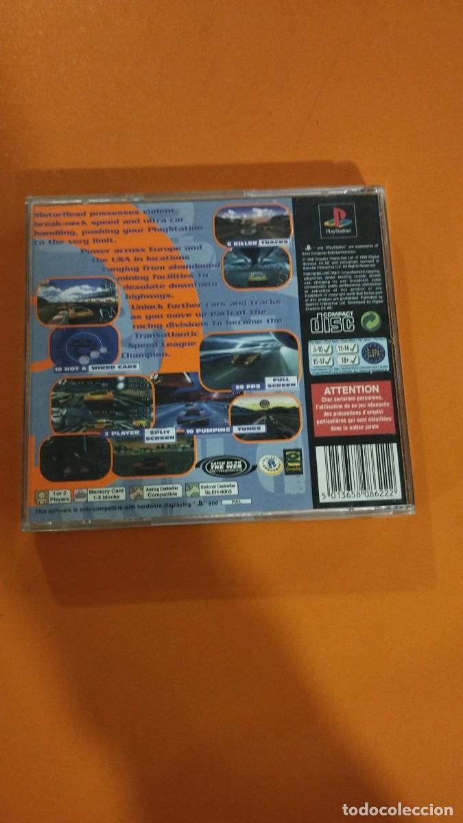 Videojuegos y consolas: PS1 - Motorhead (seminuevo) - Foto 2