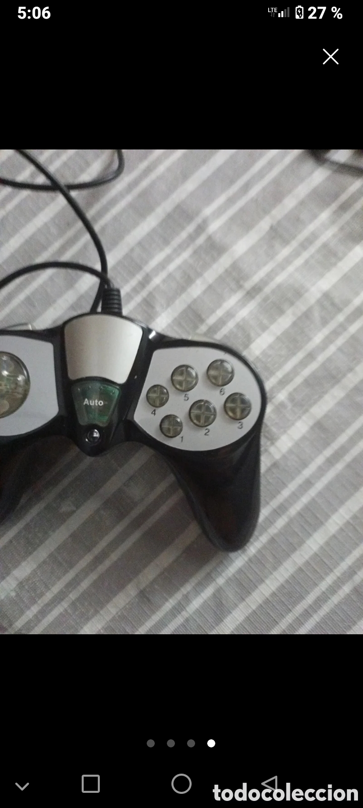 Videojuegos y consolas: Mando joystick PlayStation 1 - Foto 1