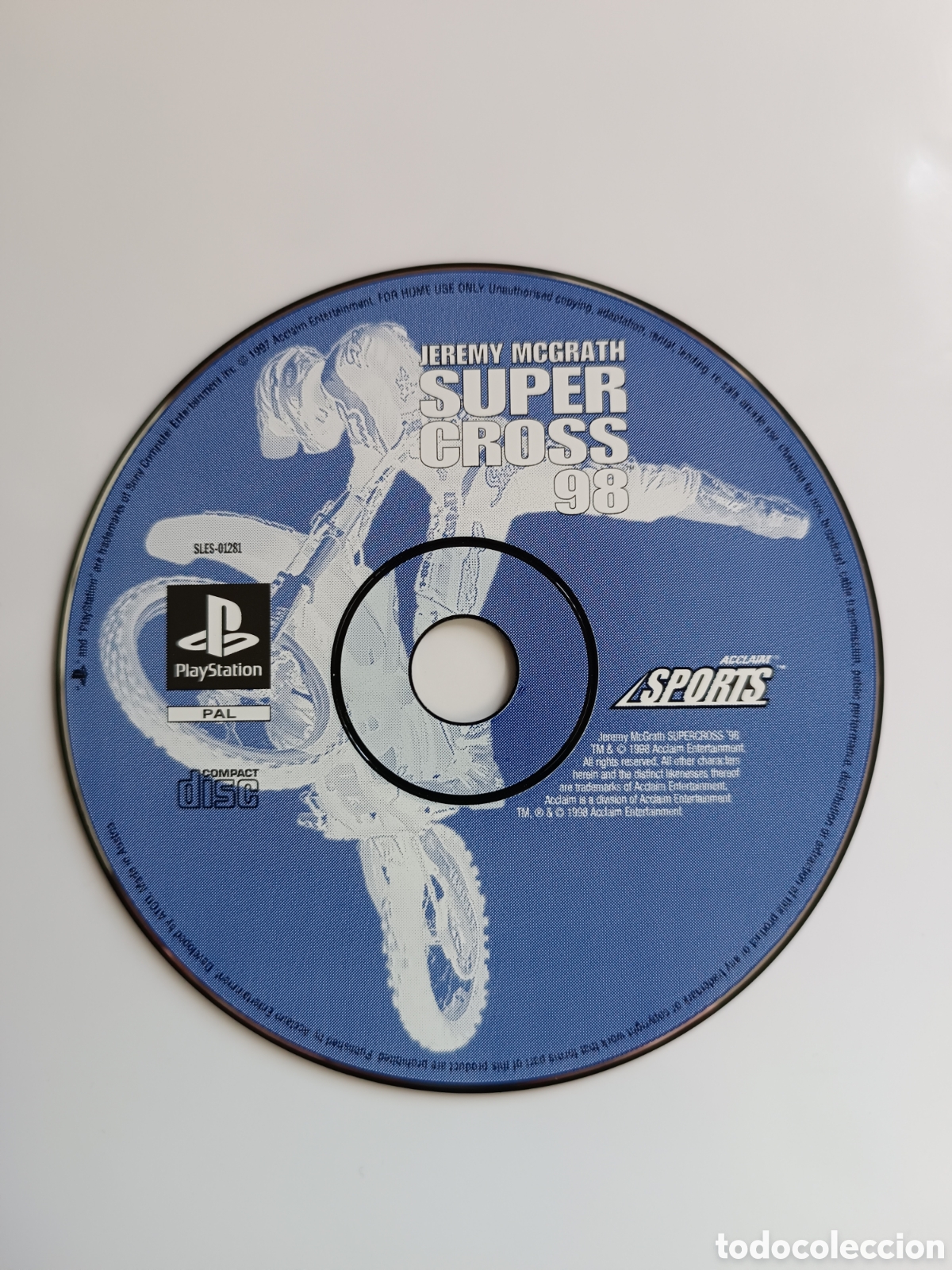 Videojuegos y consolas: CD Jeremy mcgrath super cross ps1 - Foto 1