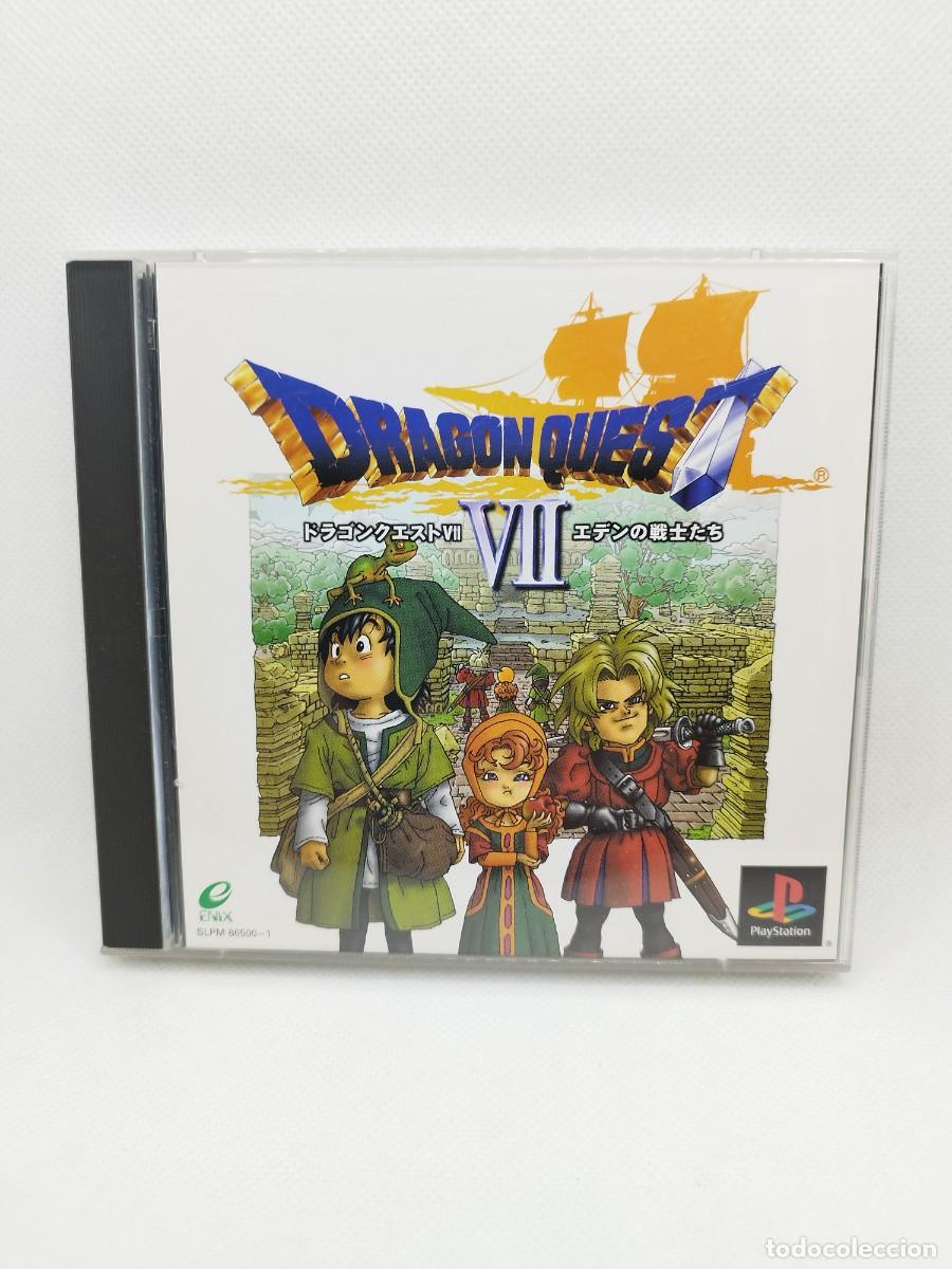 Videojuegos y consolas: Dragon Quest 7 PS1 NTSC-J - Foto 2