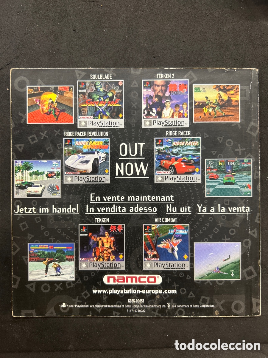 Videojuegos y consolas: PS1 Time Crisis platinum, Manual - Foto 2