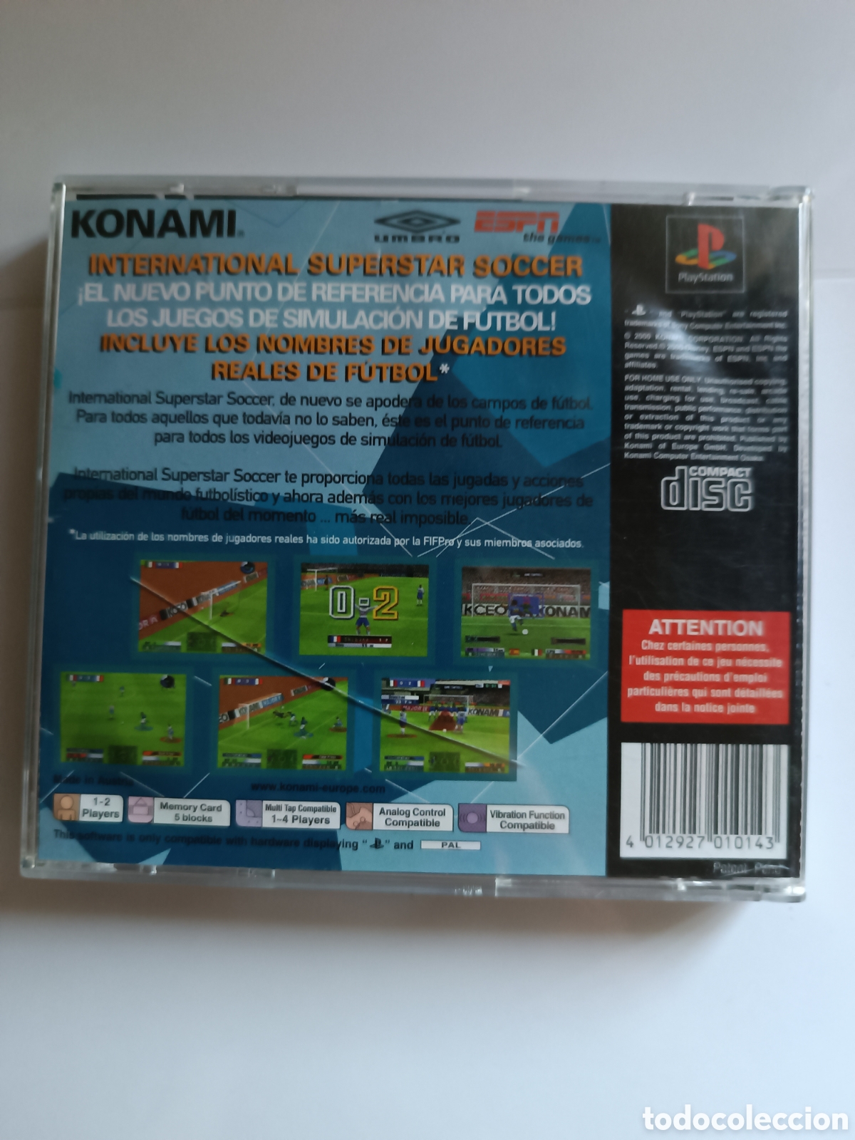 Videojuegos y consolas: Internacional Superstar Soccer - Foto 2