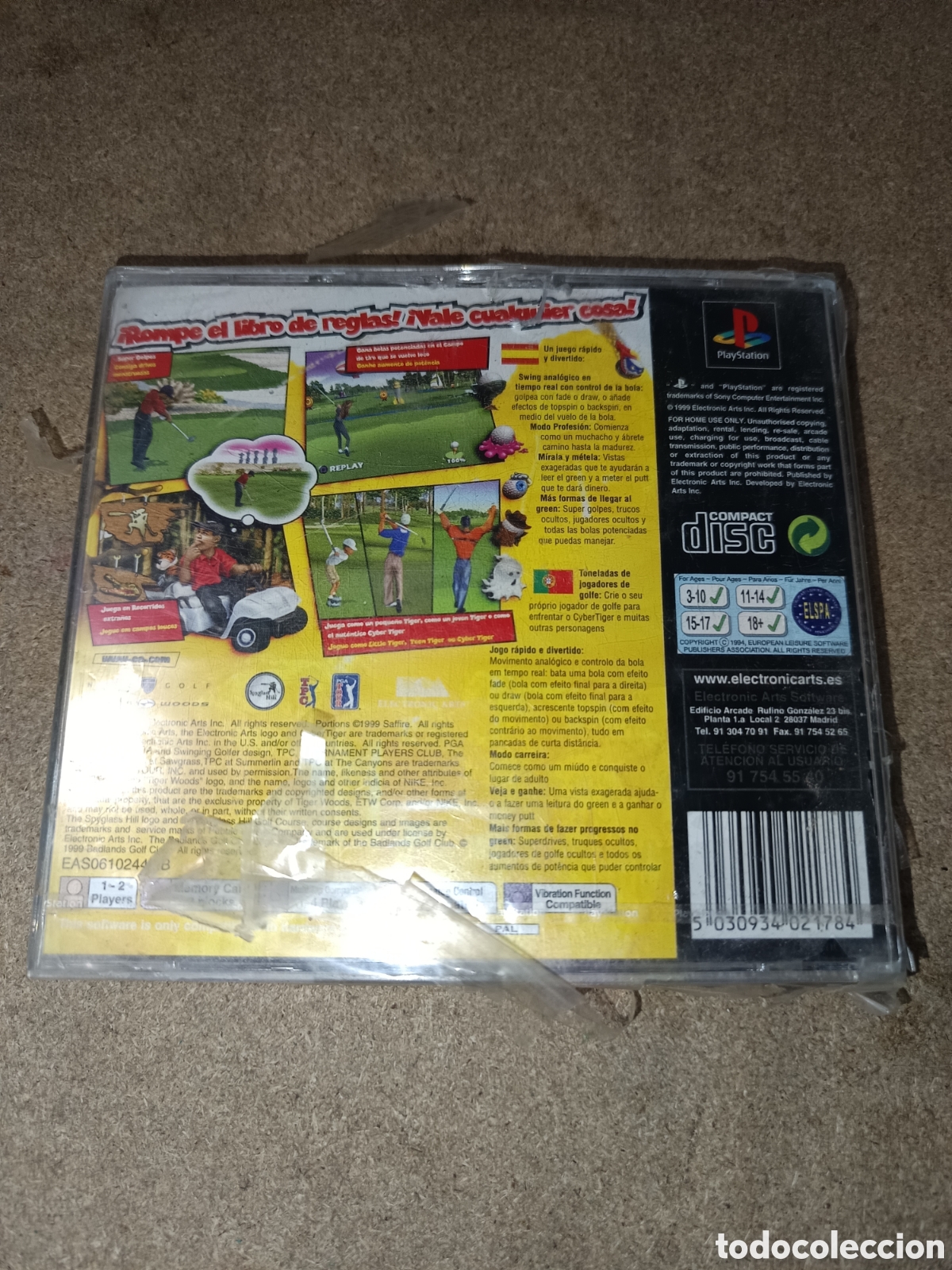 Videojuegos y consolas: PS1 CYBERTIGER PAL ESP NUEVO - Foto 2