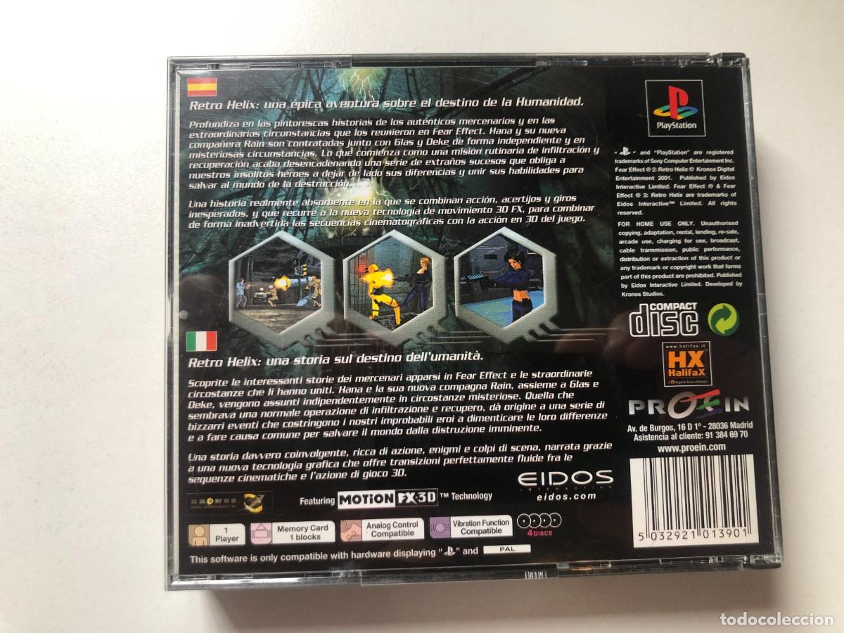 Videojuegos y consolas: FEAR EFFECT 2. PLAYSTATION PSONE. PAL ESPA&Ntilde;A - Foto 2