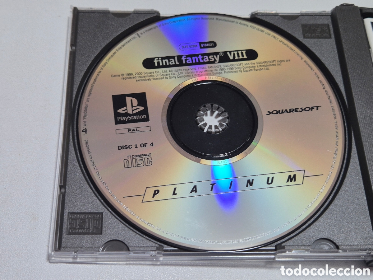 Videojuegos y consolas: FINAL FANTASY VIII. Ps1 - Foto 6