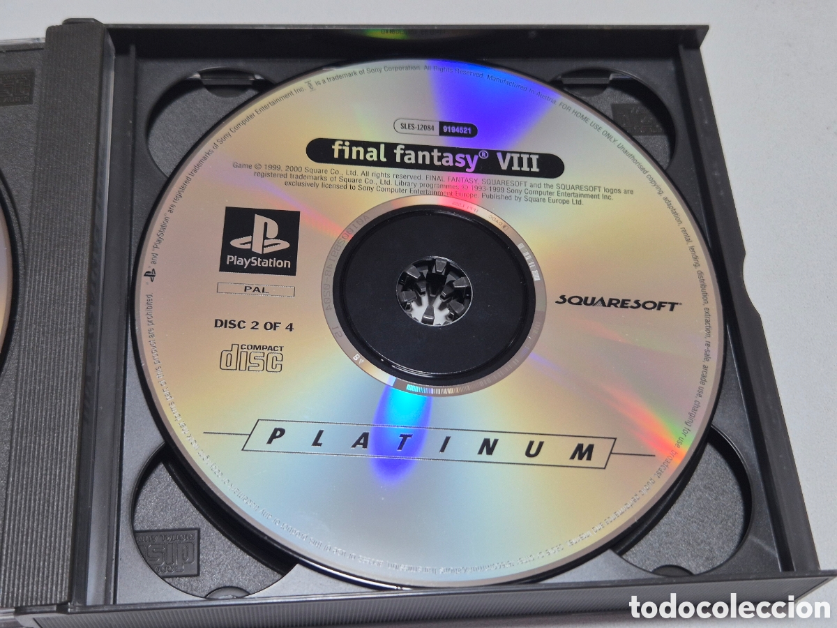 Videojuegos y consolas: FINAL FANTASY VIII. Ps1 - Foto 9