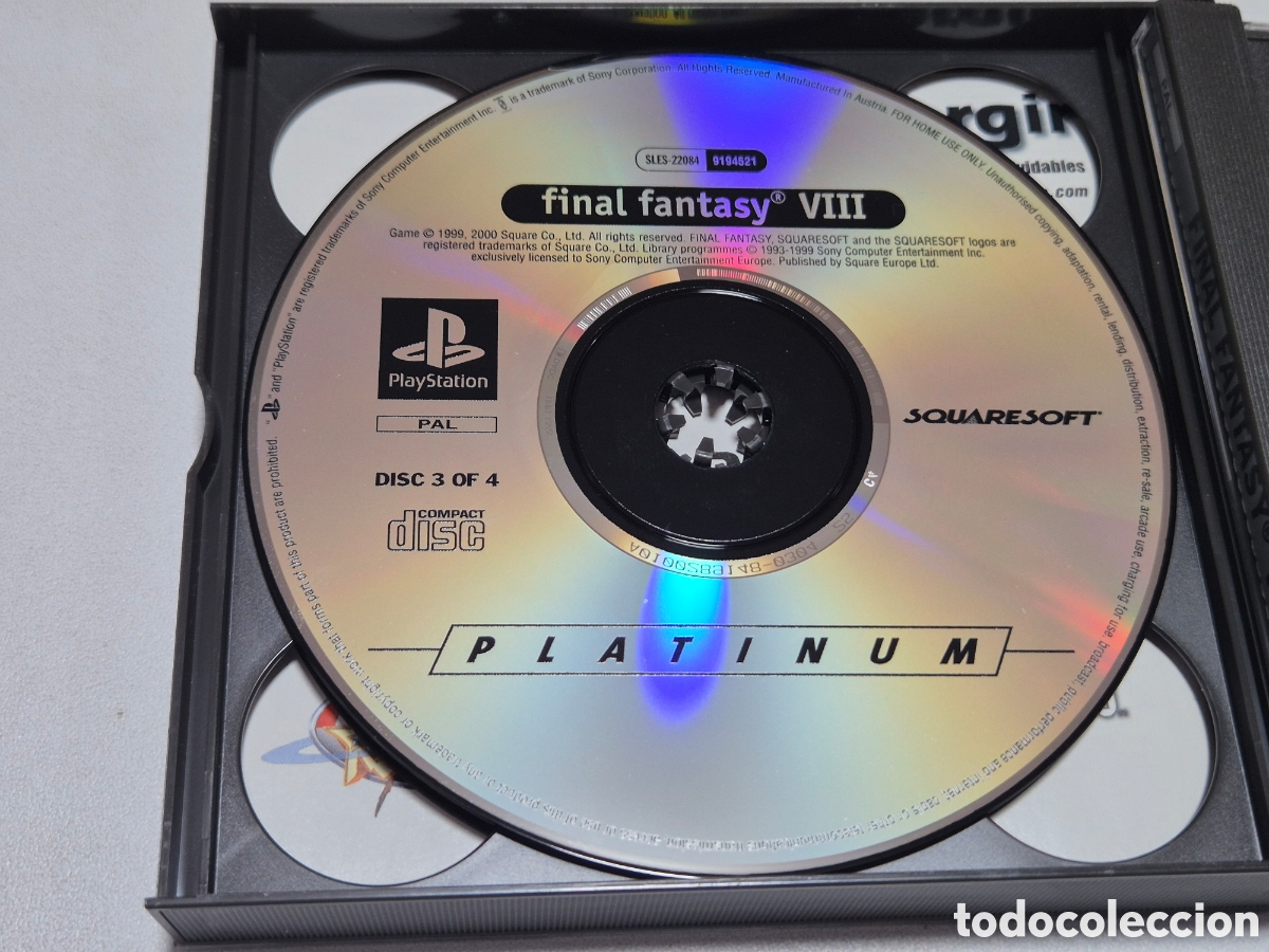 Videojuegos y consolas: FINAL FANTASY VIII. Ps1 - Foto 11