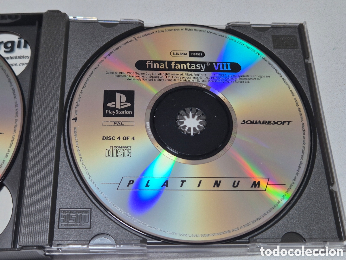 Videojuegos y consolas: FINAL FANTASY VIII. Ps1 - Foto 13