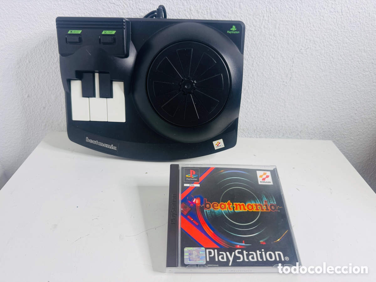 Videojuegos y consolas: Beatmania PlayStation Pal & Controller - Foto 1