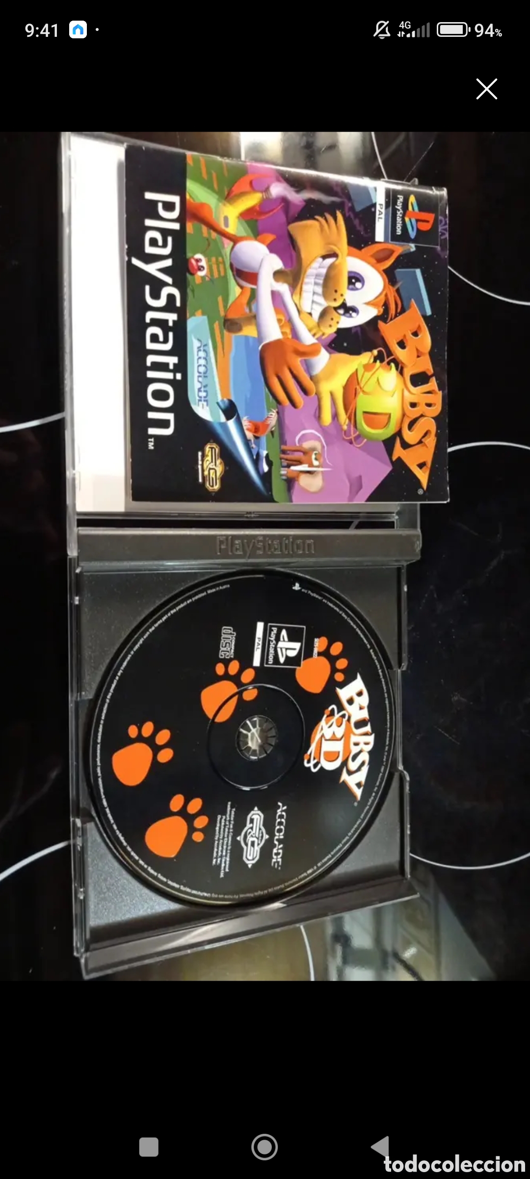 Videojuegos y consolas: Bubsy 3D ps1 pal Espa&ntilde;a - Foto 1