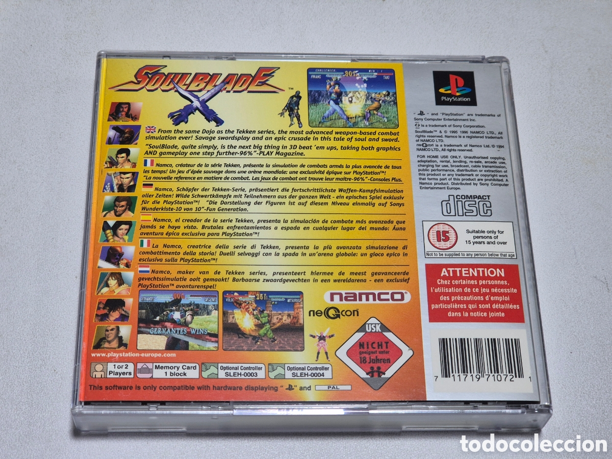 Videojuegos y consolas: SOULBLADE. PlayStation 1 - Foto 2