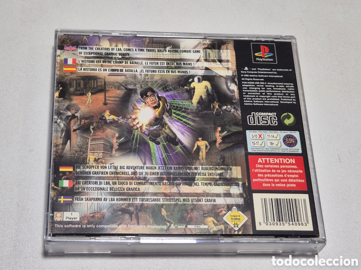 Videojuegos y consolas: TIME COMMANDO . PlayStation 1 - Foto 3