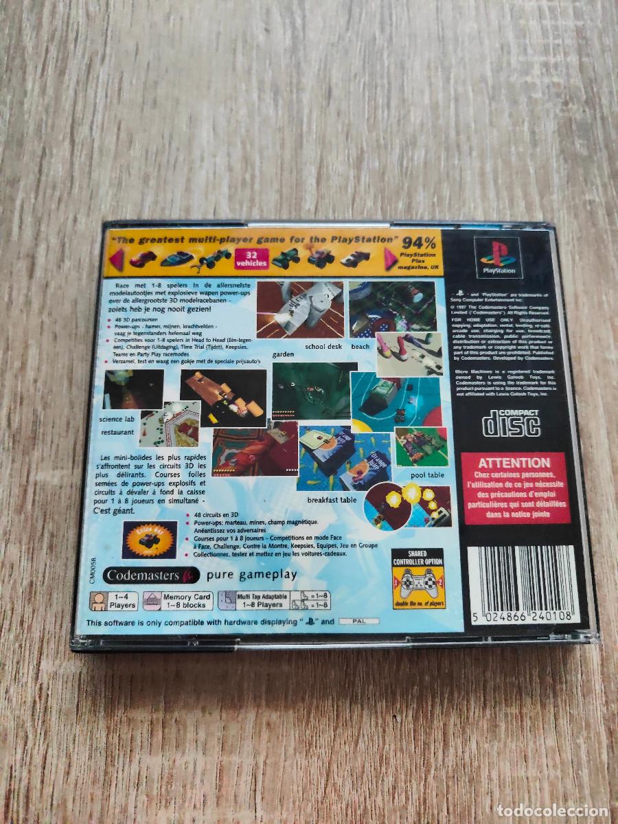 Videojuegos y consolas: Micro Machines V3 PSX - Foto 4