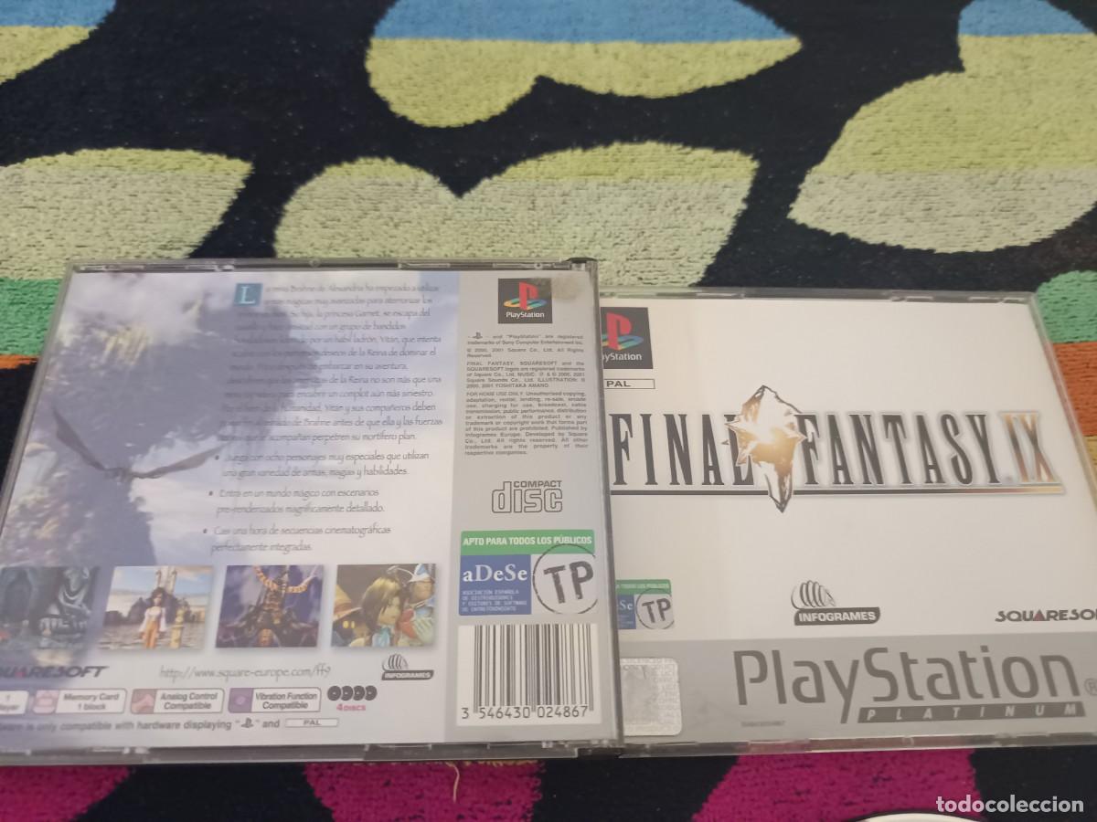 Videojuegos y consolas: Final Fantasy IX PS1 completo - Foto 3