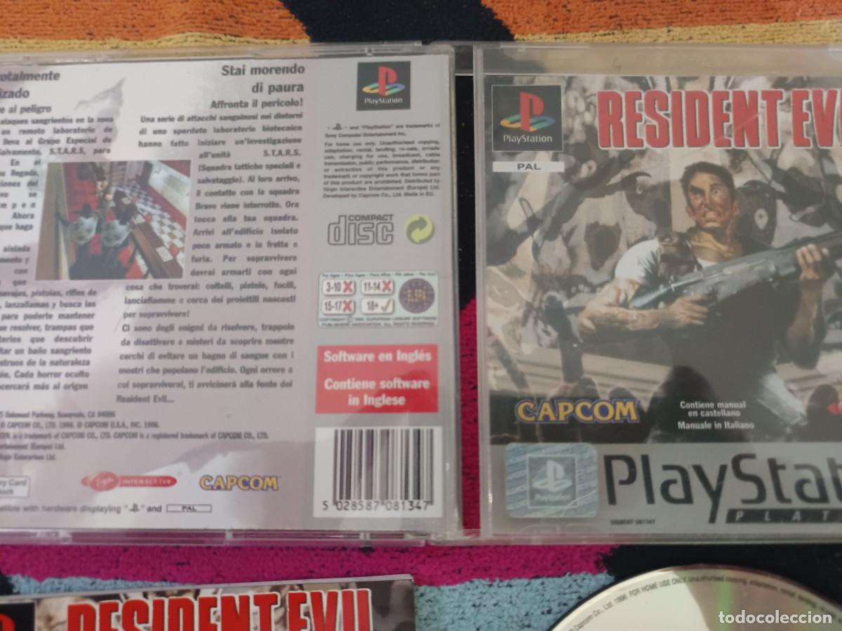 Videojuegos y consolas: PS1 - RESIDENT EVIL , PAL ESPA&Ntilde;OL , COMPLETO - Foto 3