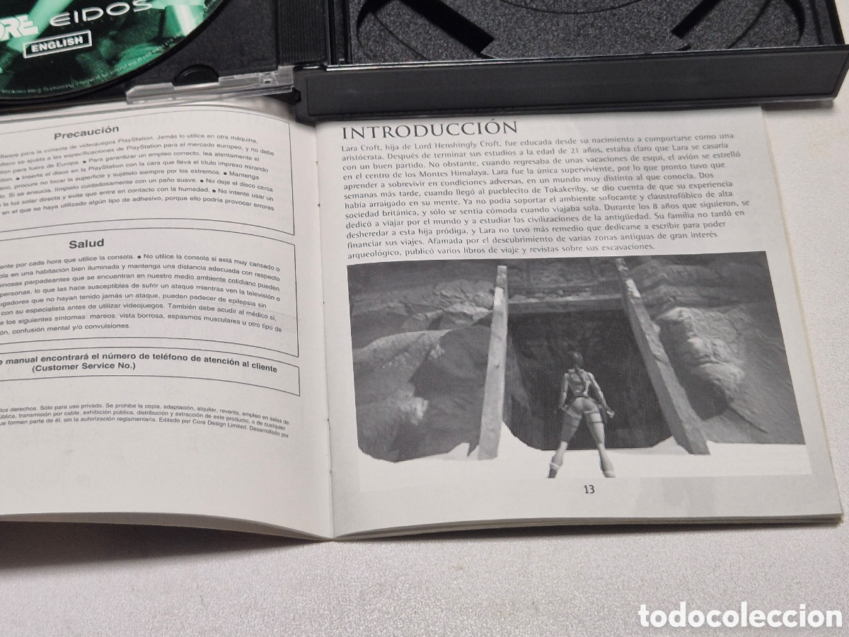 Videojuegos y consolas: TOMB RAIDER BIG BOX . Ps1 - Foto 10