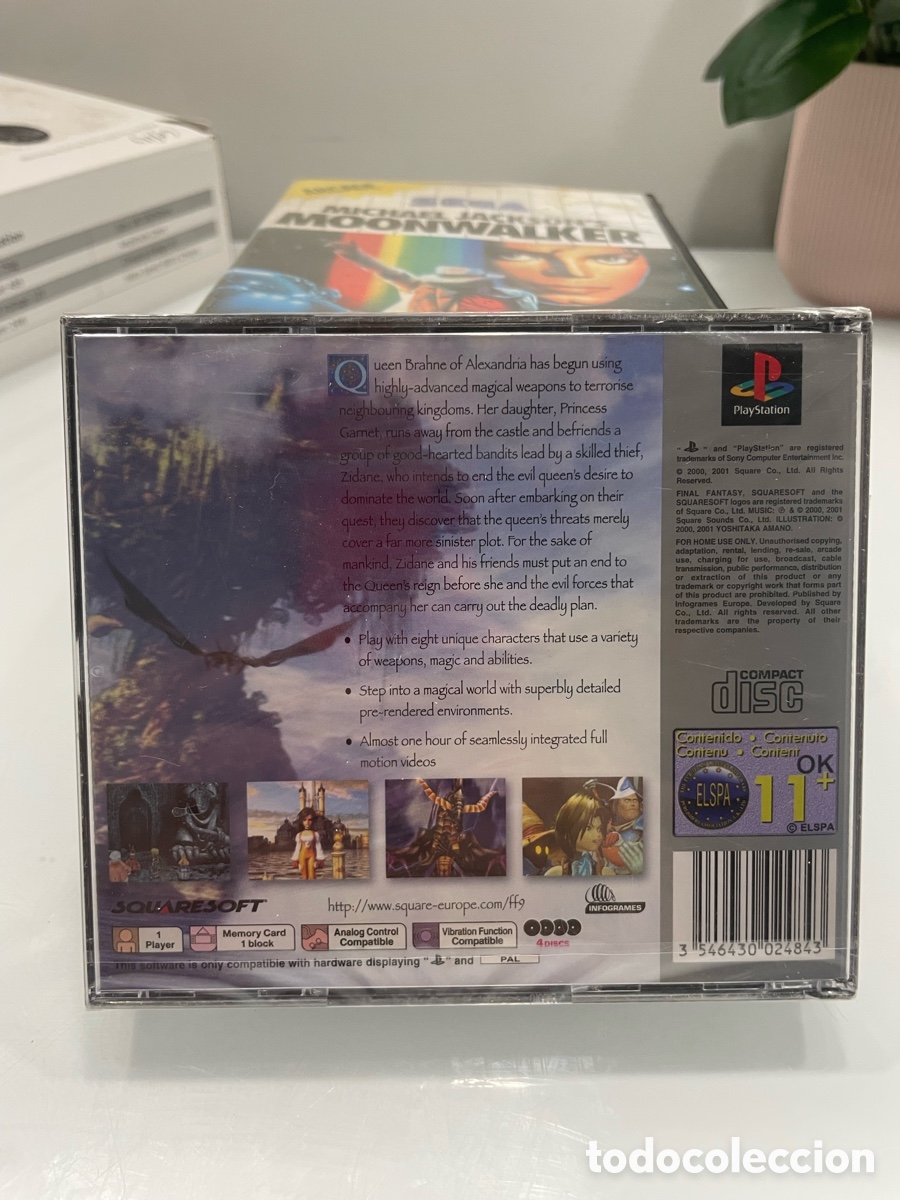 Videojuegos y consolas: Final Fantasy IX Platinum PRECINTADO - Foto 2