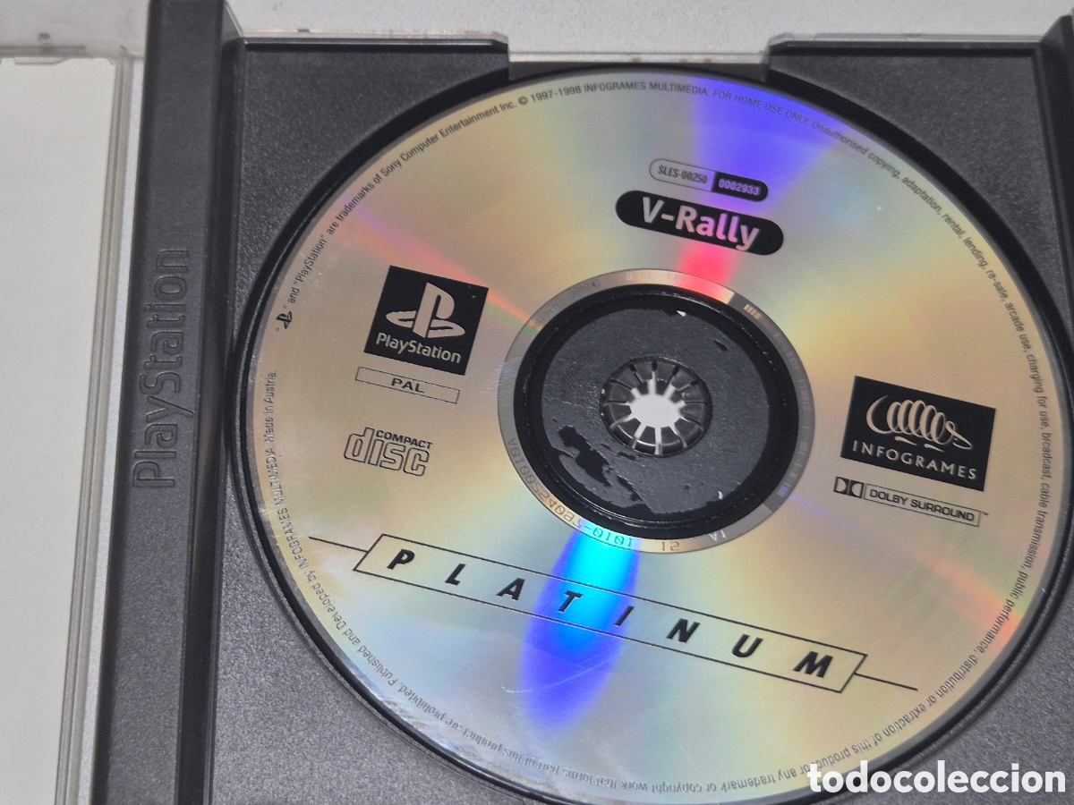 Videojuegos y consolas: V-RALLY. Playstation 1 - Foto 5