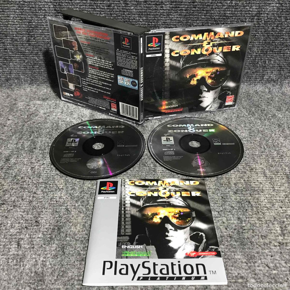 Videojuegos y consolas: COMMAND AND CONQUER SONY PLAYSTATION PS1 - Foto 1