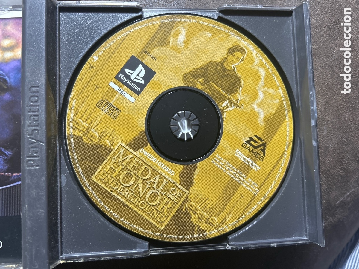 Videojuegos y consolas: Medal of honor underground. Ps1 - Foto 4