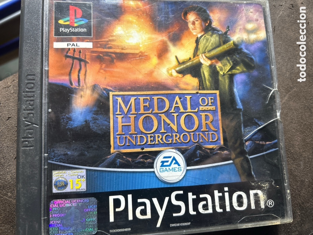 Videojuegos y consolas: Medal of honor underground. Ps1 - Foto 1