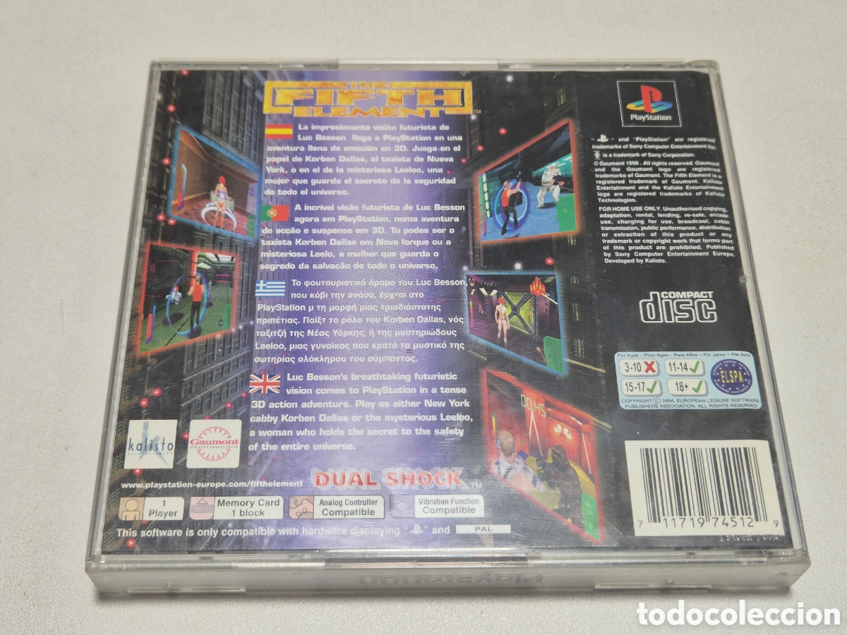 Videojuegos y consolas: THE FIFTH ELEMENT EL QUINTO ELEMENTO - Foto 2