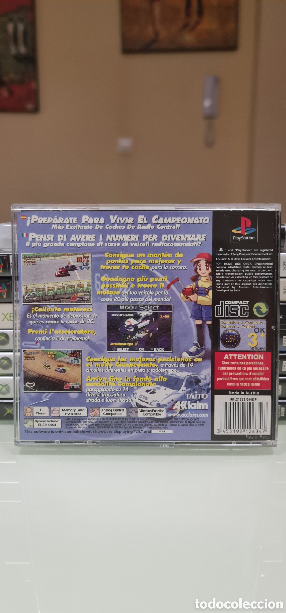 Videojuegos y consolas: RC DE GO! PS1 PAL ESPA&Ntilde;A - Foto 4